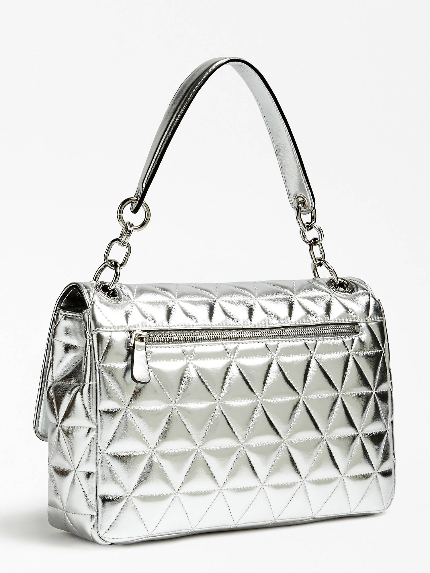 bolso acolchado guess